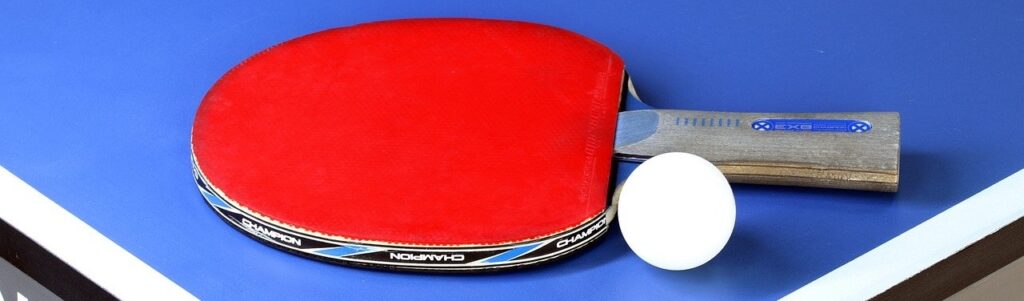 1 or4x Rubber Pips-in Table Tennis Racket Sponge For Ping Pong Paddle Red/ Black 